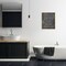Stupell Industries Bathroom Rules with Greenery Framed Floater Canvas Wall Art Design by Kim Allen